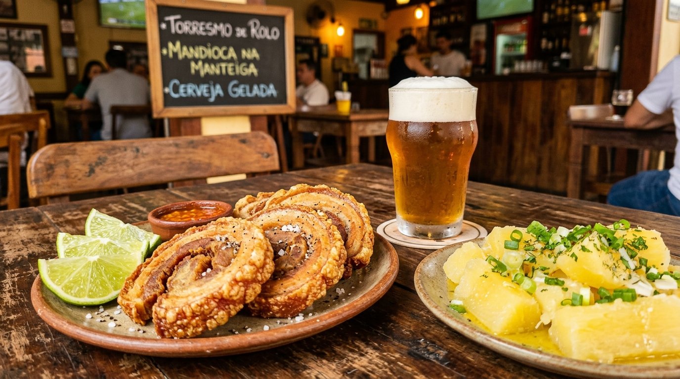 Tradição de Botequim: os petiscos e pratos clássicos que contam a história boêmia de Varginha