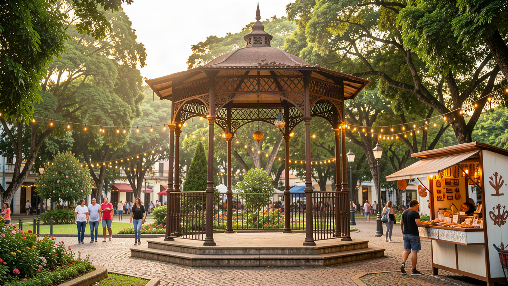 Domingo no Coreto estreia em Varginha com música, gastronomia, artesanato e revitalização do espaço
