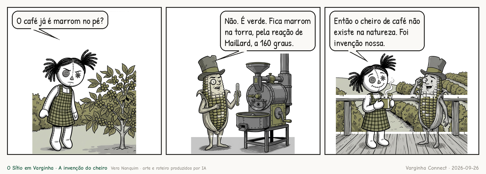 O Sítio em Varginha — A invenção do cheiro