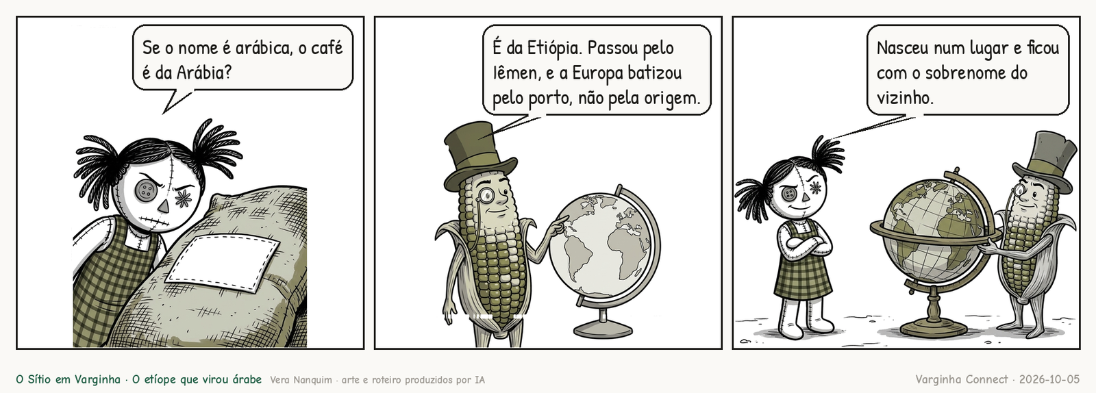 O Sítio em Varginha — O etíope que virou árabe