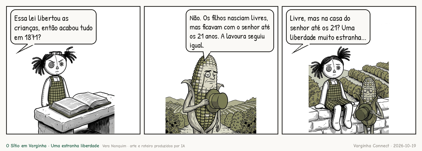 O Sítio em Varginha — Uma estranha liberdade