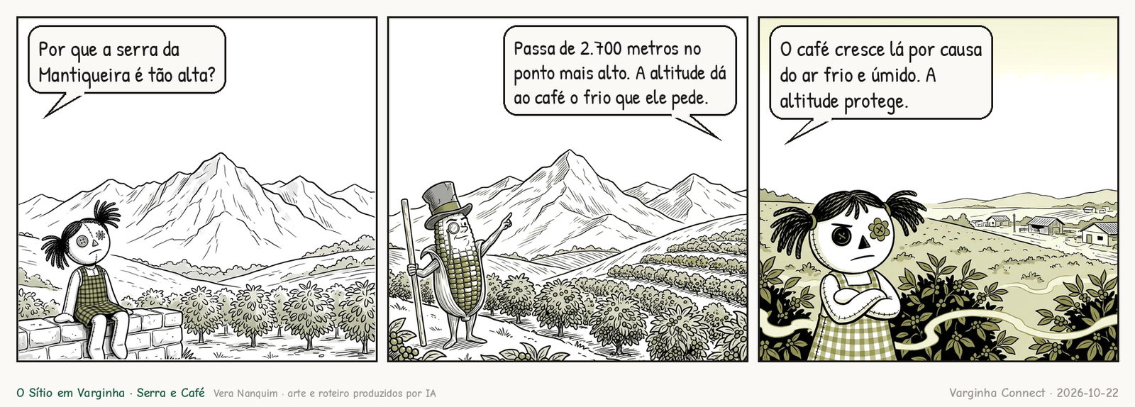 O Sítio em Varginha — Serra e Café